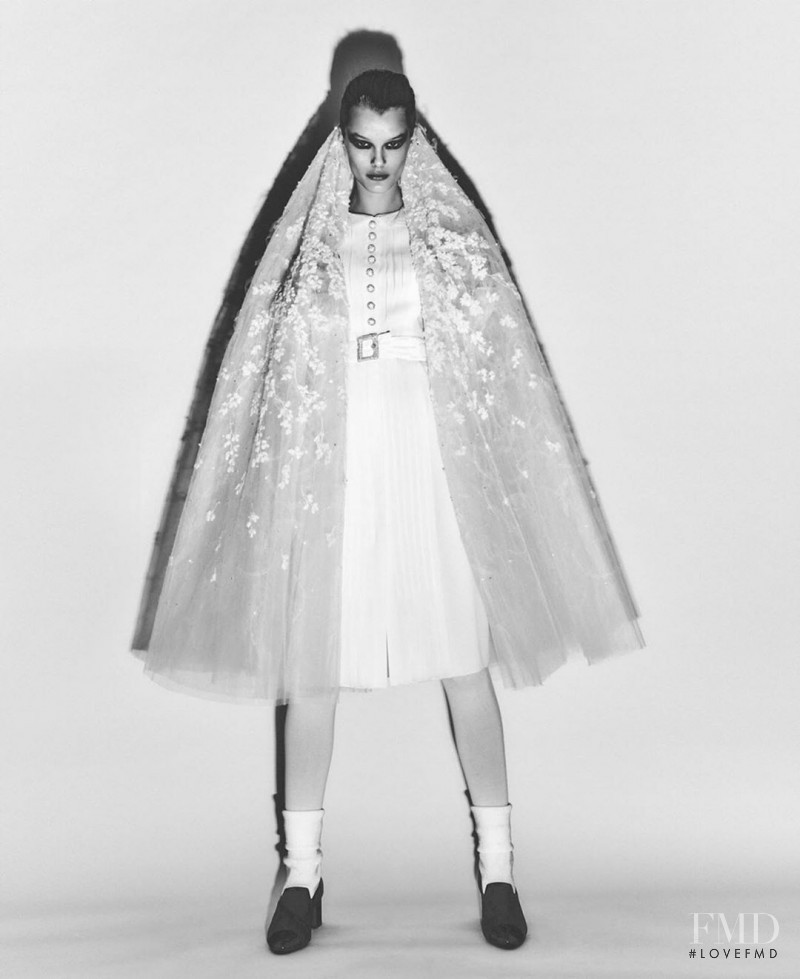 Kris Grikaite featured in Chanel Haute Couture, March 2020