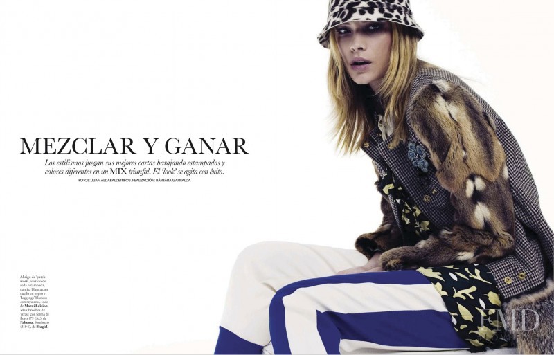 Barbara di Creddo featured in Mezclar Y Ganar, November 2012