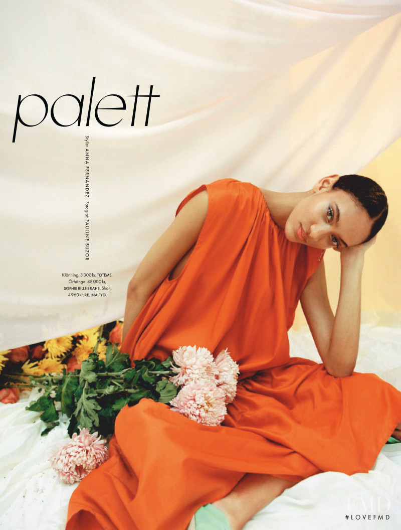 Nayeli Figueroa featured in Pastell Palett, March 2020