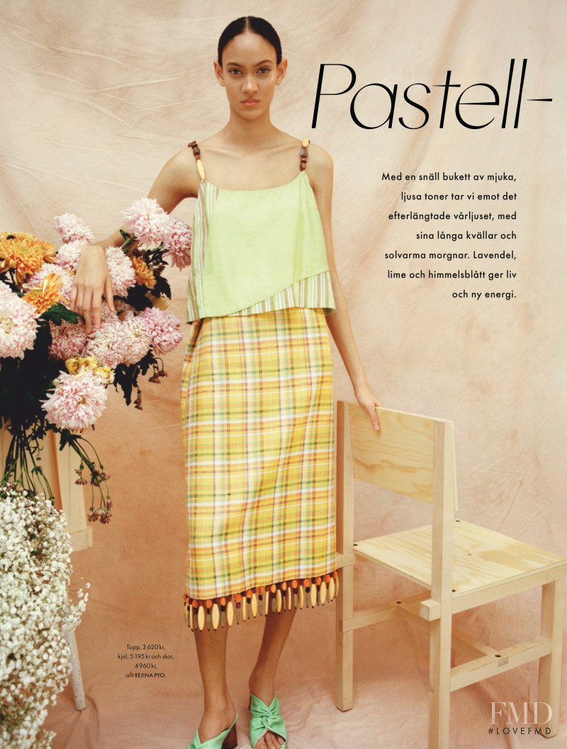 Nayeli Figueroa featured in Pastell Palett, March 2020