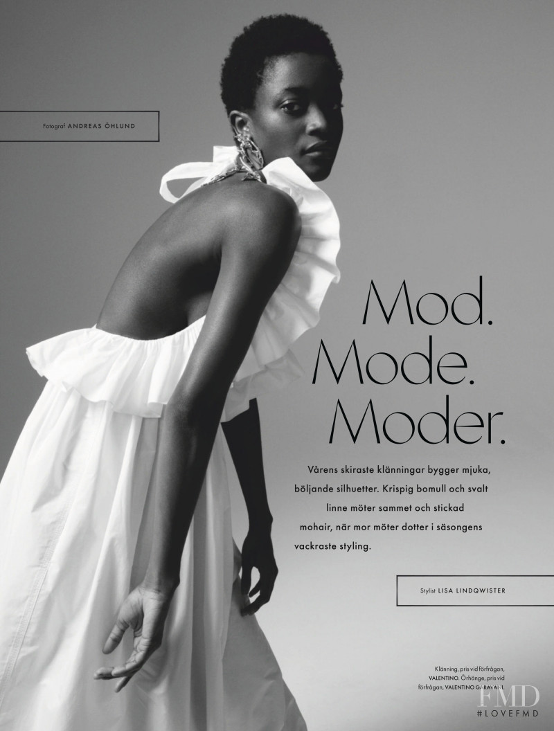 Oumie Jammeh featured in Mod. Mode. Moder, March 2020