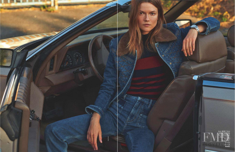 Kasia Struss featured in AndroJean, October 2019