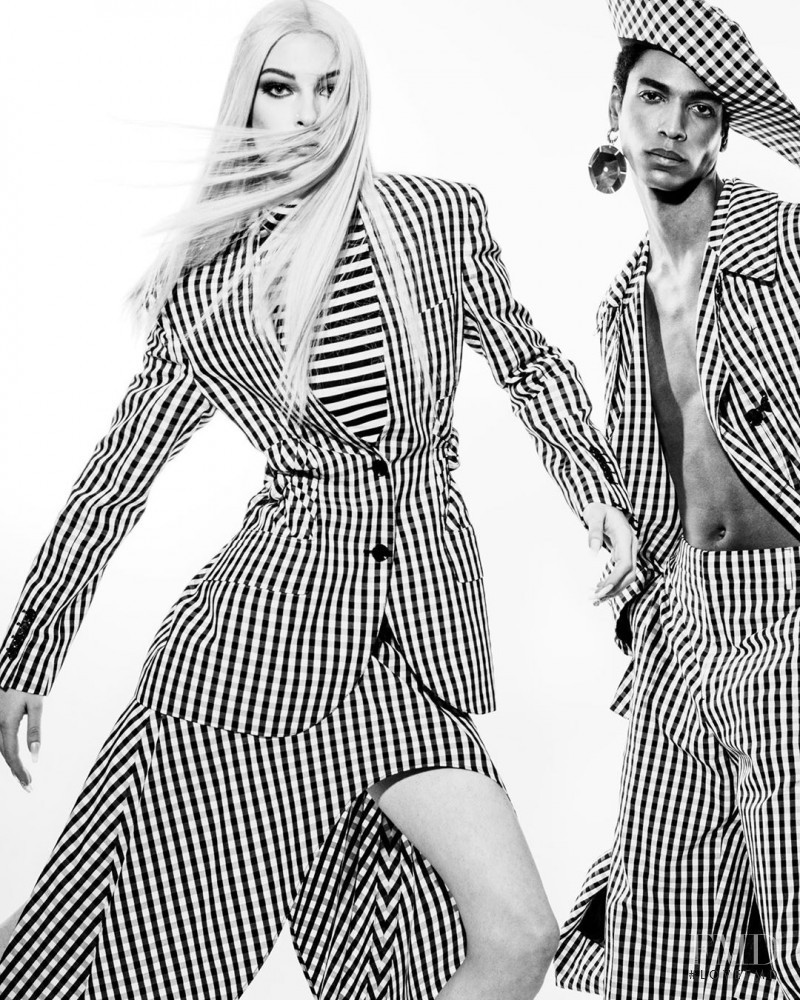 Remington Williams featured in Models Remington Williams and Darron Clarke Are Twinning, March 2020