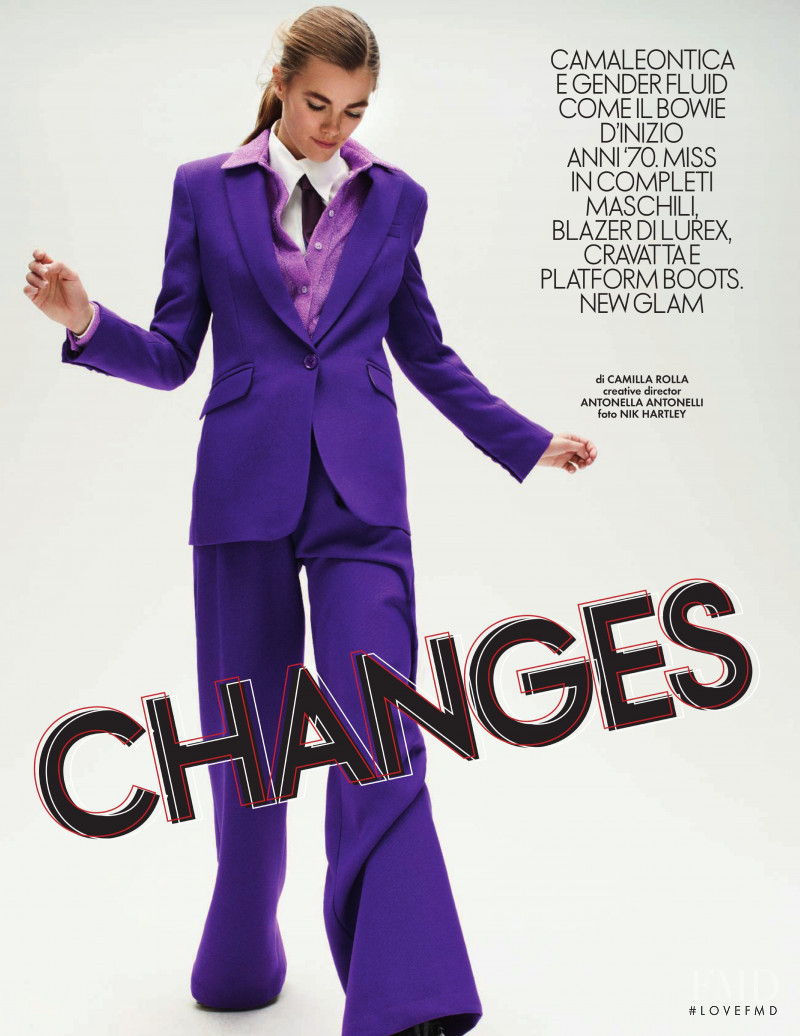 Mathilde Brandi featured in Changes, December 2019
