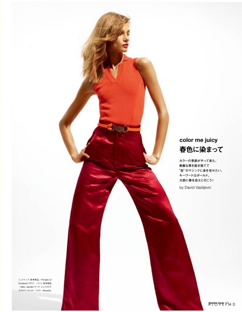 Anna Selezneva featured in Color Me Juicy, March 2011