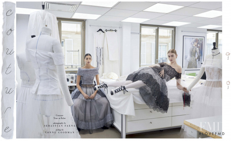 Nora Attal featured in Couture: True of False, March 2020