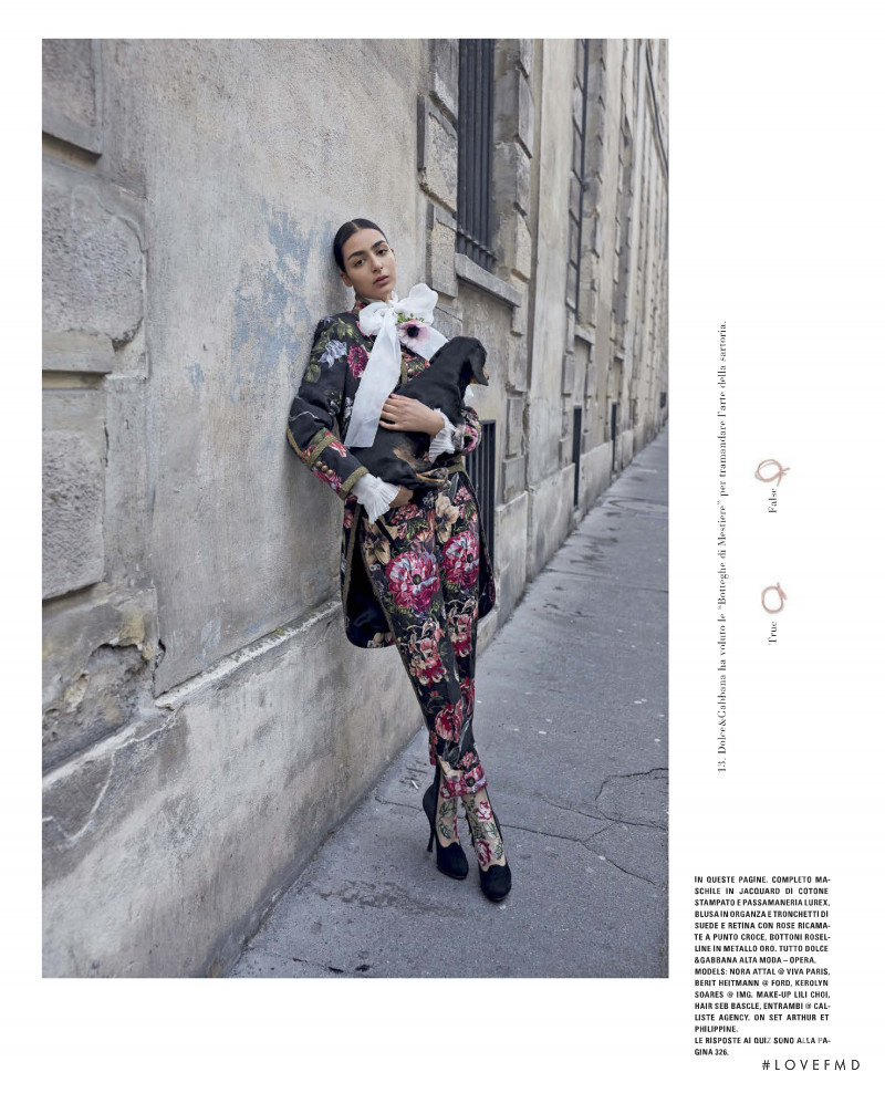 Nora Attal featured in Couture: True of False, March 2020