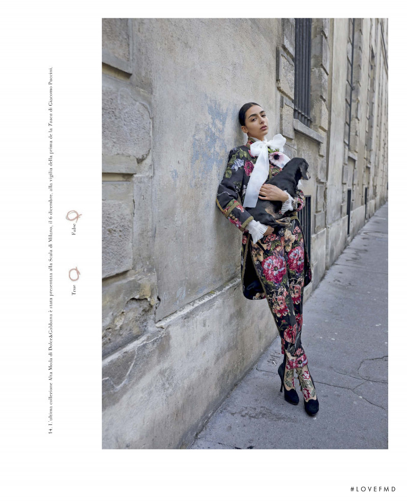 Nora Attal featured in Couture: True of False, March 2020
