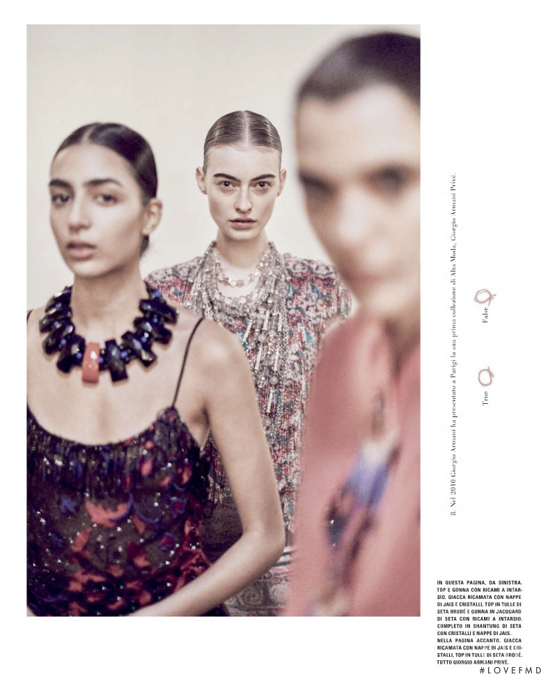 Nora Attal featured in Couture: True of False, March 2020