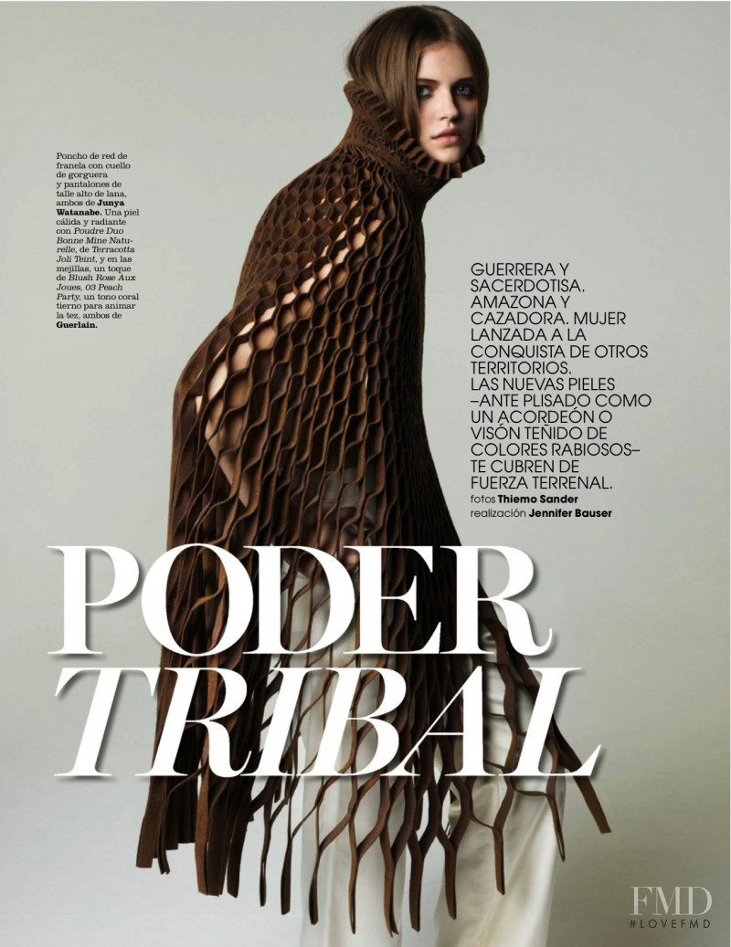 Natalia Bulycheva featured in Poder Tribal, December 2015
