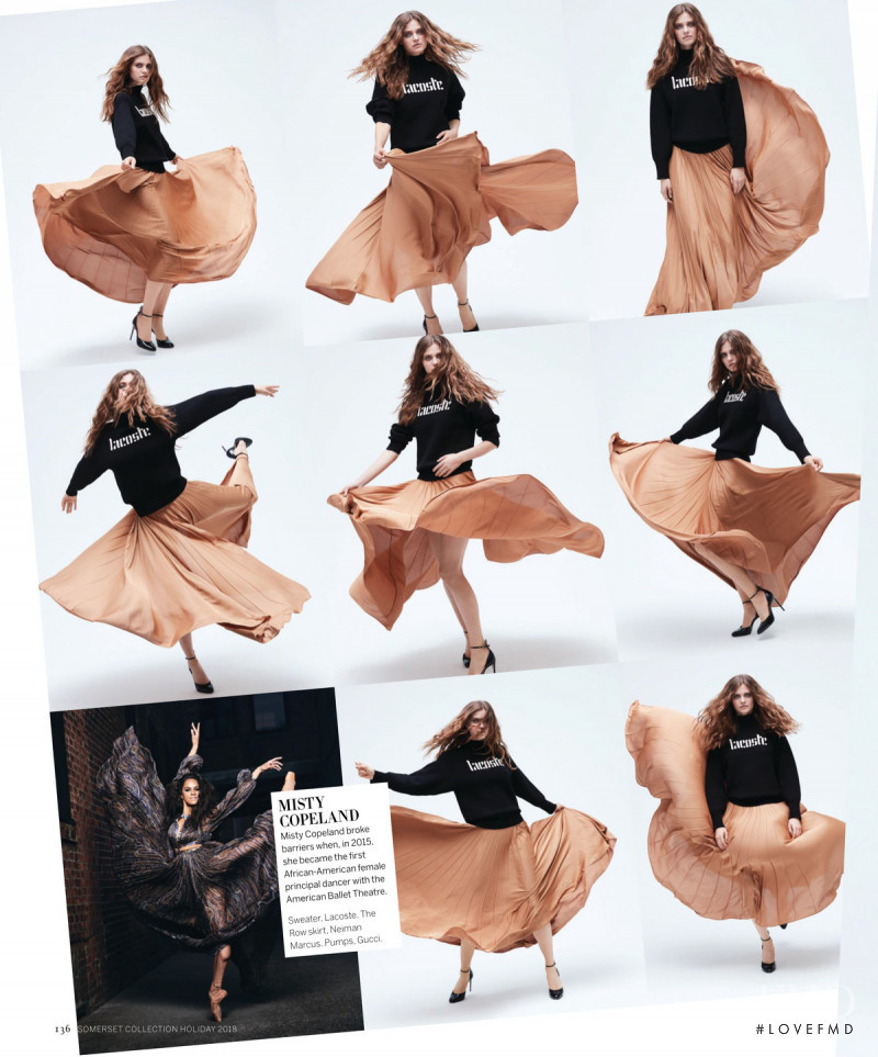 Natalia Bulycheva featured in Art Moves Fashion, November 2018