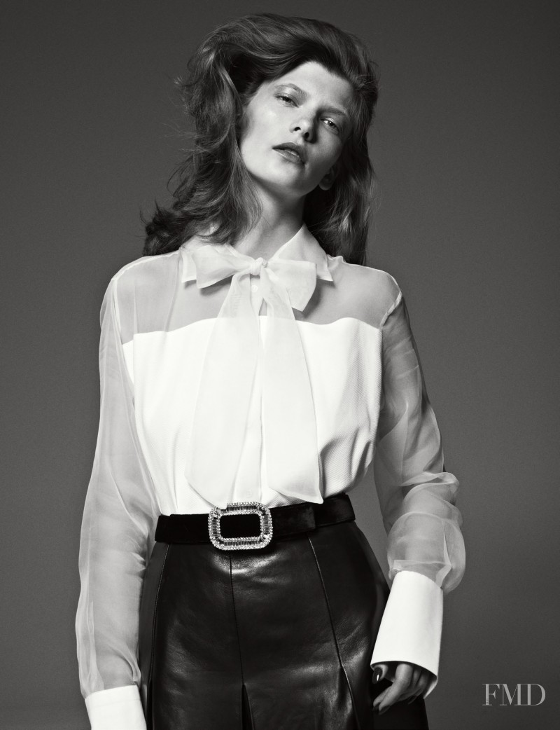 Valerija Kelava featured in Mademoiselle Else, September 2012