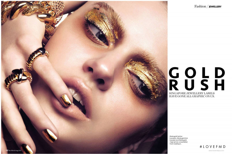 Natalia Bulycheva featured in Gold Rush, August 2015