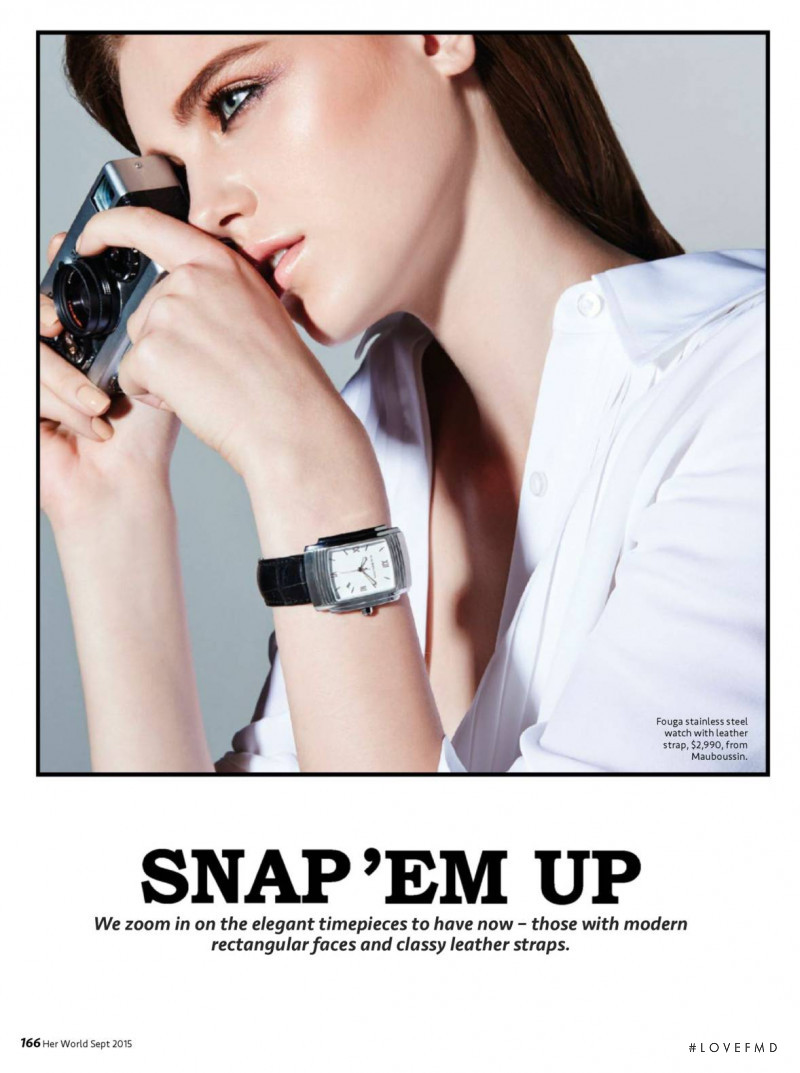 Natalia Bulycheva featured in Snap\'Em Up, September 2015
