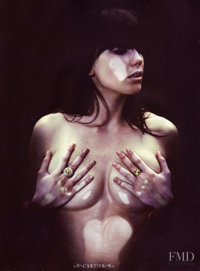 Daisy Lowe featured in Gloser, February 2012