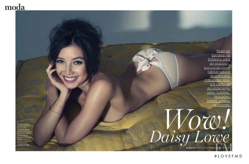 Daisy Lowe featured in Wow! Daisy Lowe, February 2013