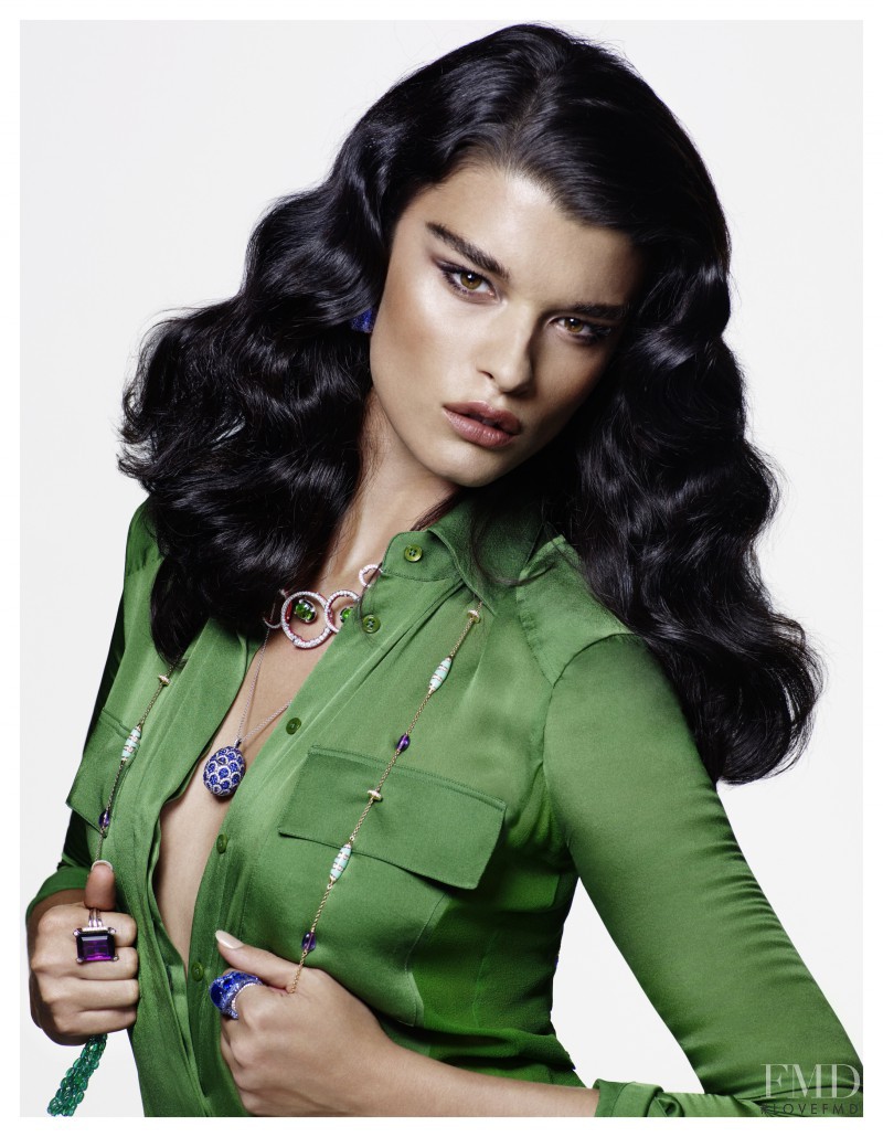 Crystal Renn featured in Charming Pieces, November 2012