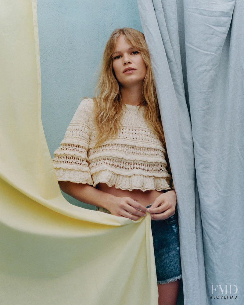 Anna Ewers featured in Blue Planet, April 2020