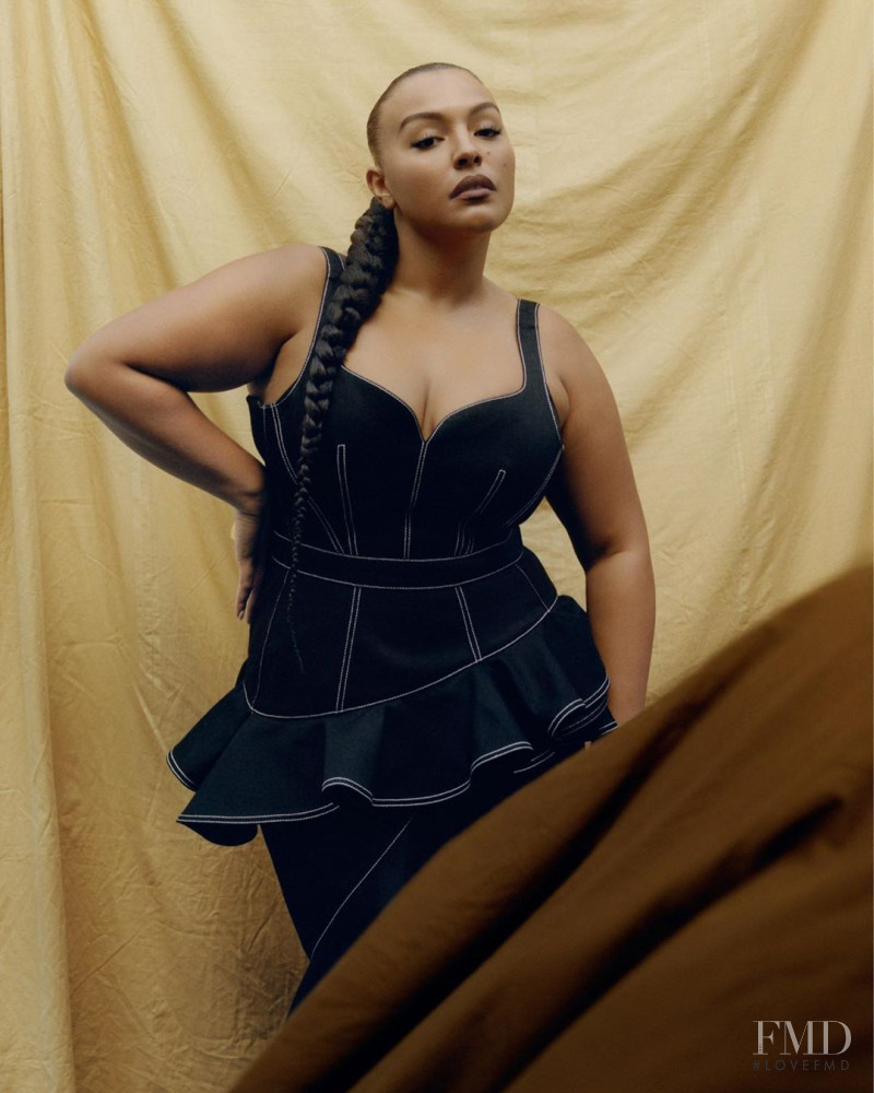 Paloma Elsesser featured in Blue Planet, April 2020