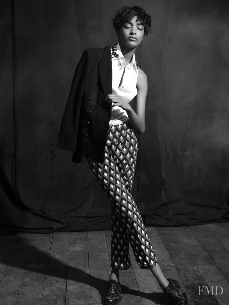 Jourdan Dunn featured in Emerald Suite, September 2012