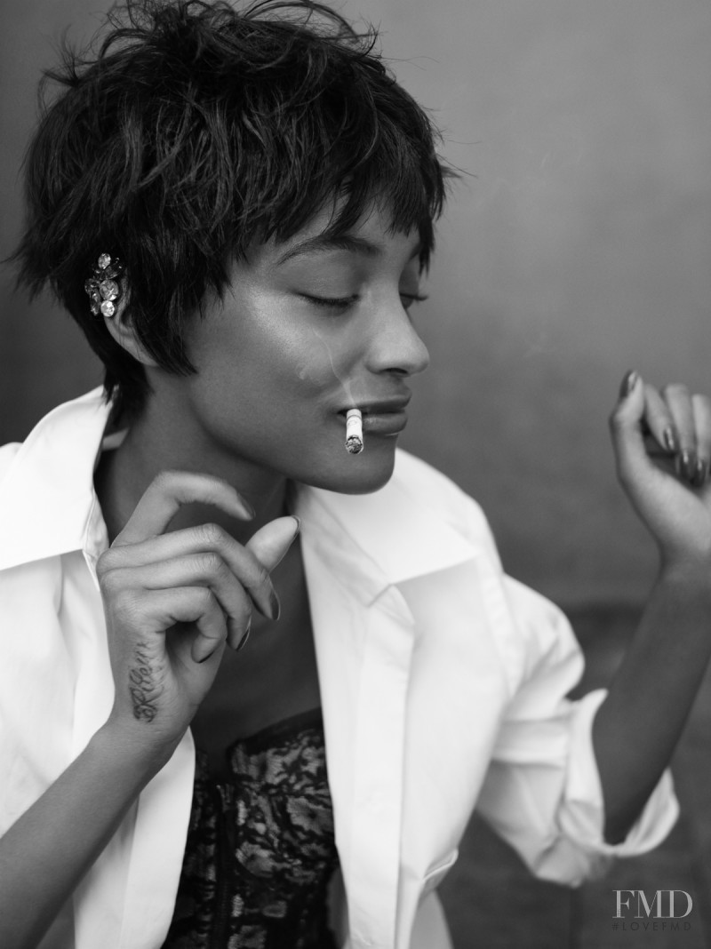 Jourdan Dunn featured in Emerald Suite, September 2012