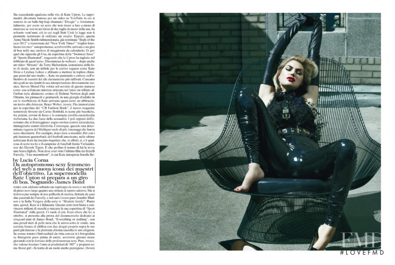 Kate Upton featured in This Girl, This Moment, November 2012