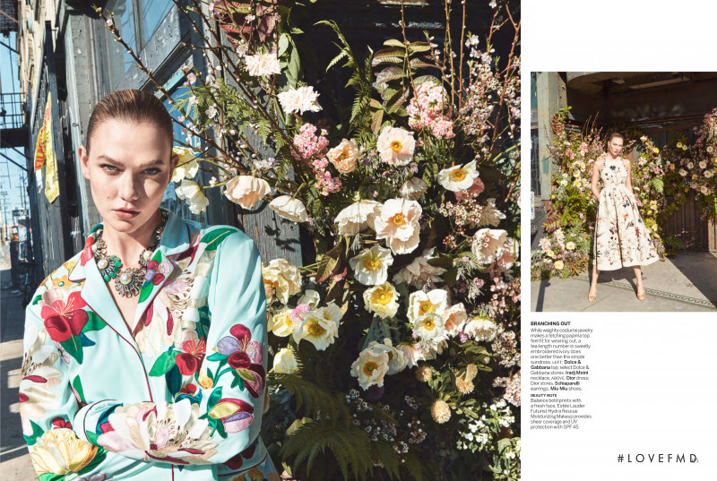 Karlie Kloss featured in Run for the Roses, April 2020