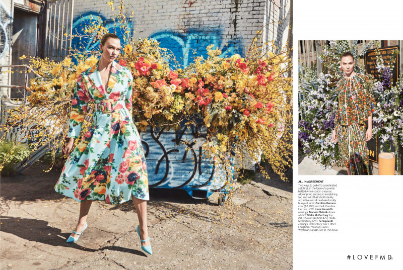 Karlie Kloss featured in Run for the Roses, April 2020