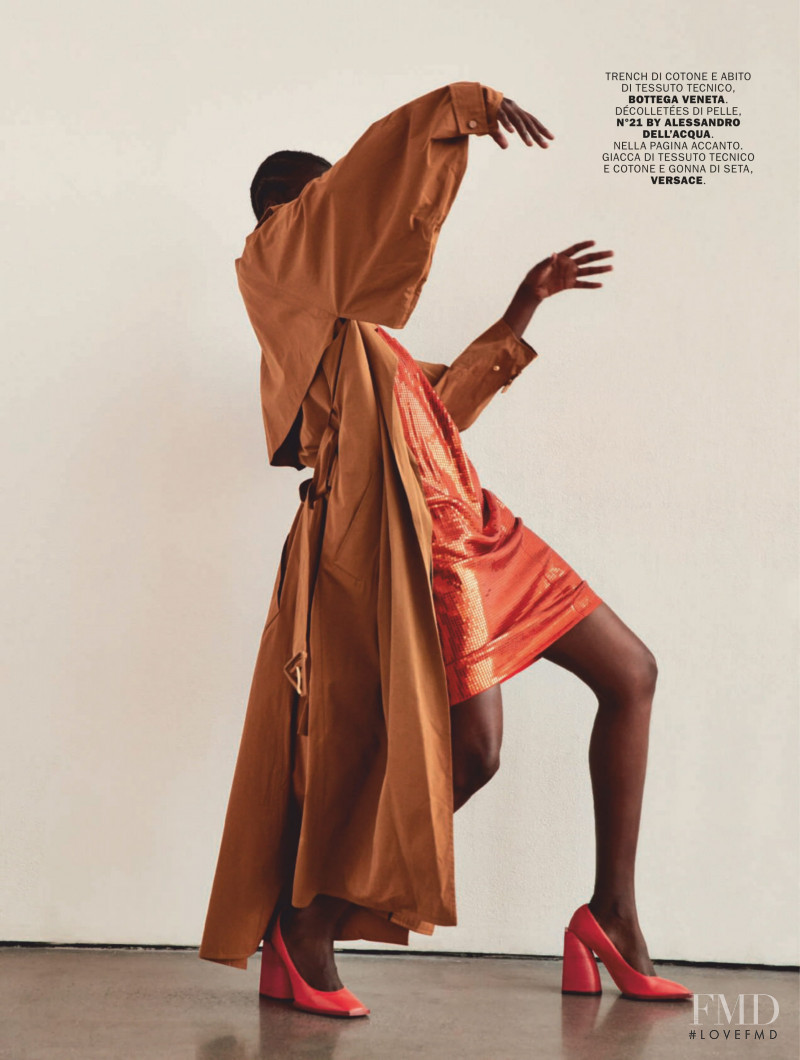 Akiima Ajak featured in Potere Al Colore, March 2020