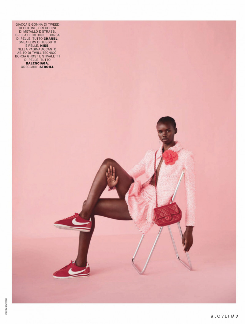 Akiima Ajak featured in Potere Al Colore, March 2020