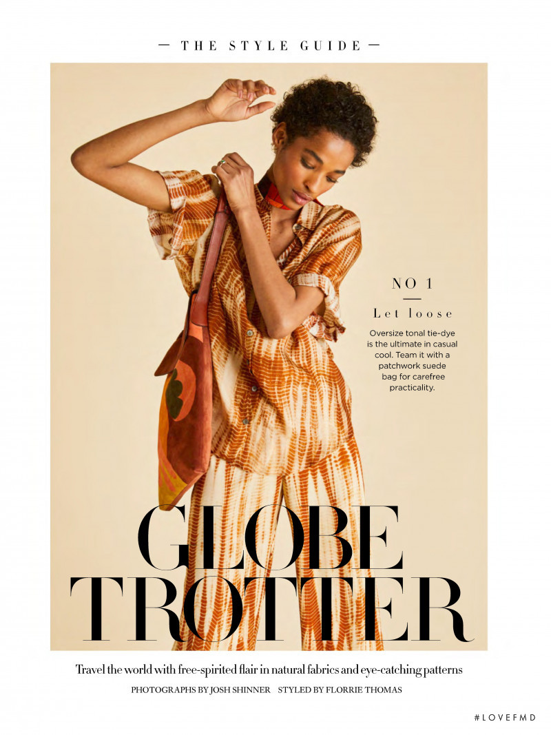 Ana Flavia featured in Globe Trotter, April 2020