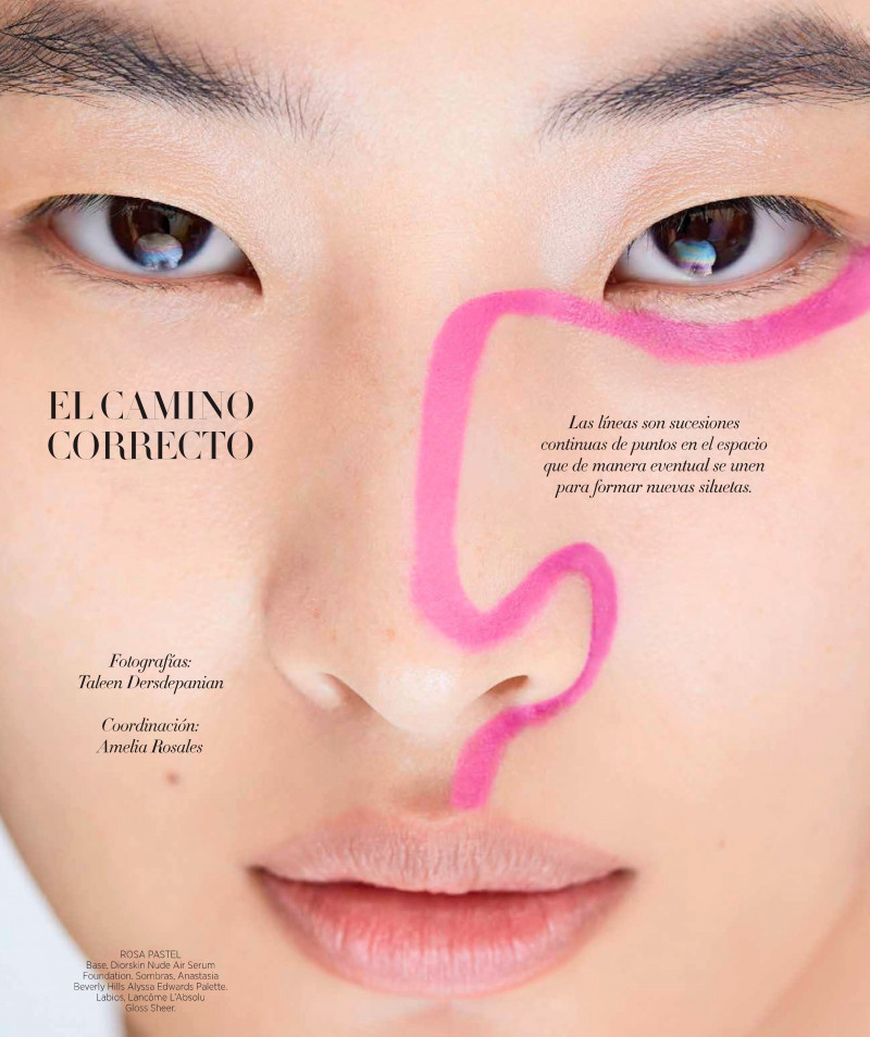 He Jing featured in Linea Continua, December 2019