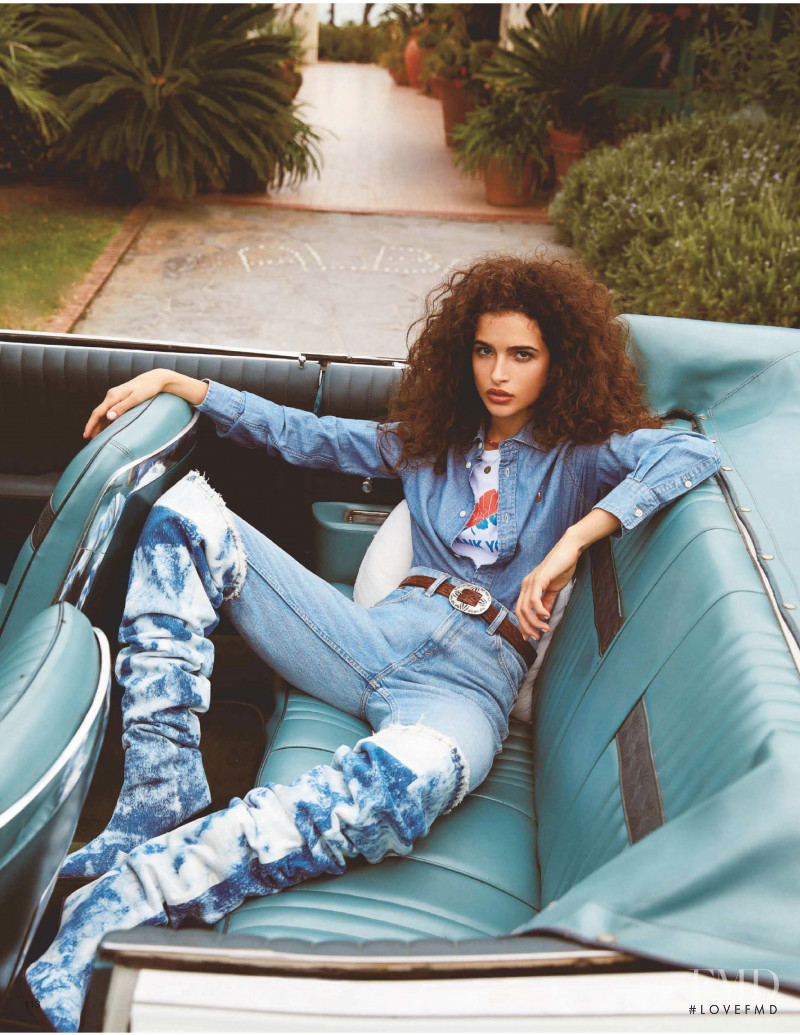 Chiara Scelsi featured in Denim Delight, April 2020