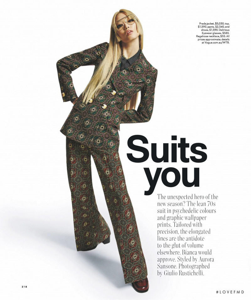 Fernanda Hin Lin Ly featured in Suits you, March 2020