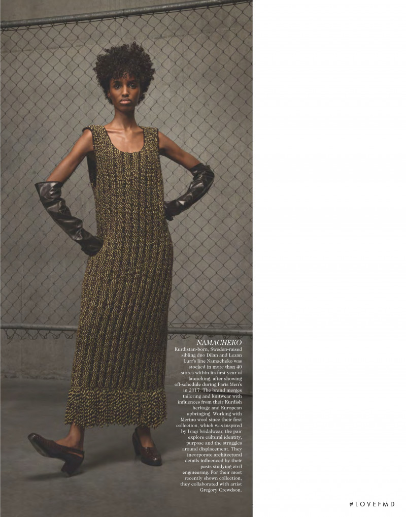 Bibi Abdulkadir featured in Weaving Fashion\'s Future, April 2020