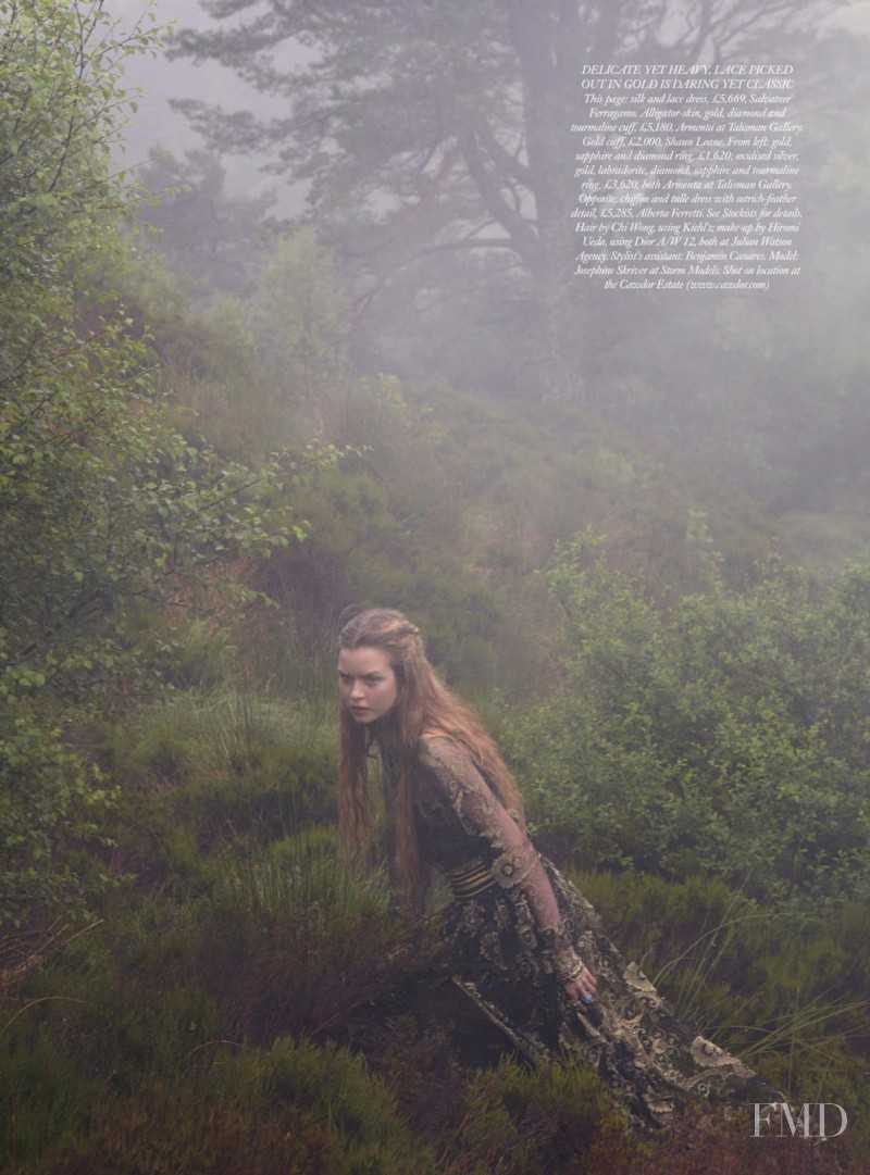 Josephine Skriver featured in Some Enchanted Evening, December 2012