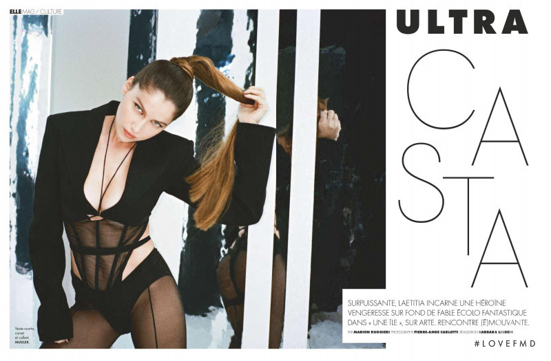 Laetitia Casta featured in Ultra Casta, January 2020