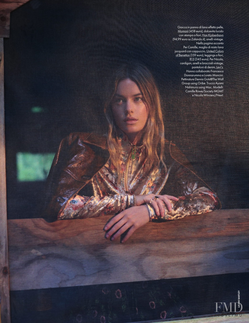 Camille Rowe featured in Grunge Reloaded, November 2019