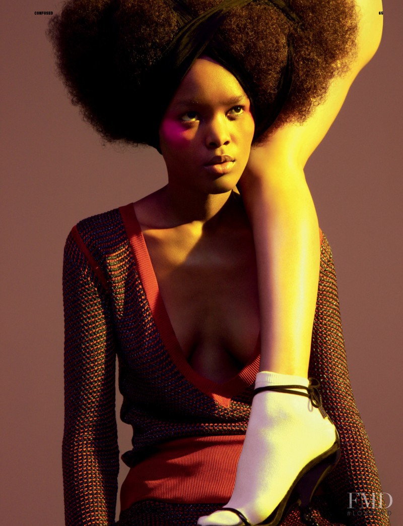 Flaviana Matata featured in Passing Fancy, February 2011