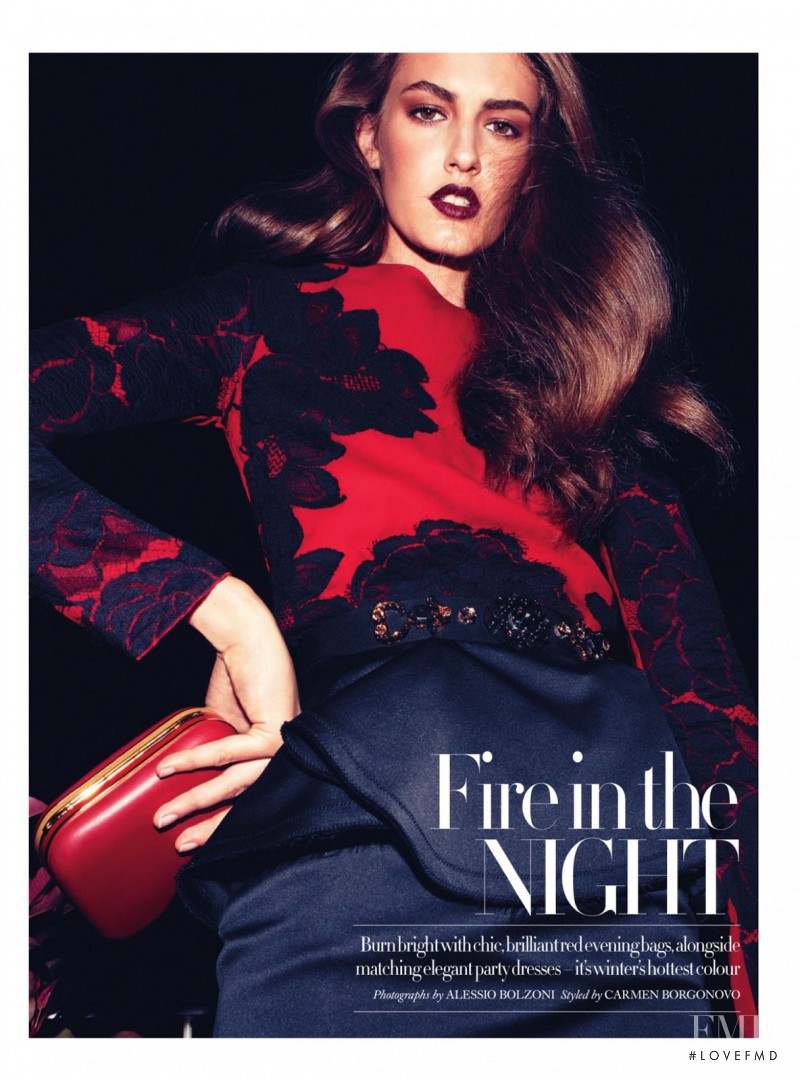Kinga Bajor featured in Fire In The Night, December 2012