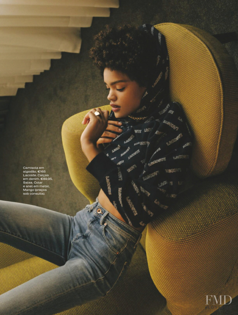 Carla Pereira featured in E Tudo O Denim Transformou, December 2019