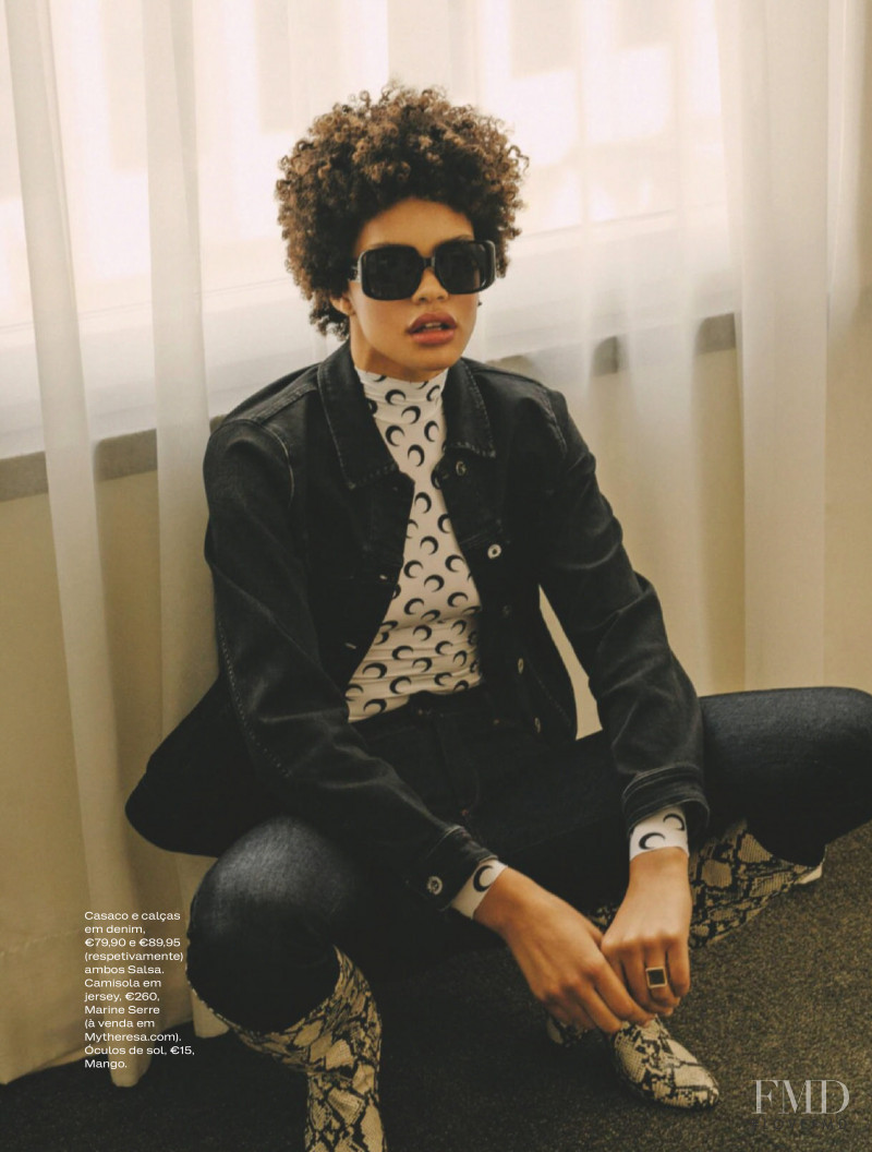 Carla Pereira featured in E Tudo O Denim Transformou, December 2019