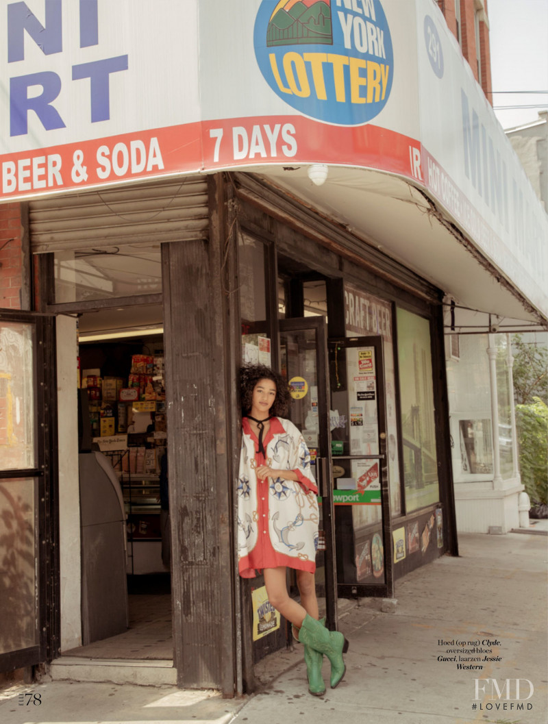 Damaris Goddrie featured in Howdy Girl, November 2019