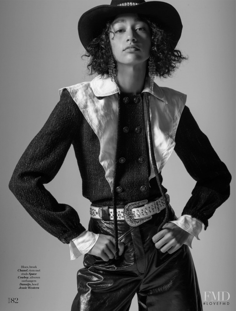 Damaris Goddrie featured in Howdy Girl, November 2019