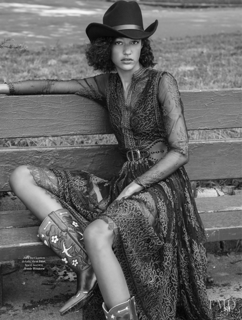 Damaris Goddrie featured in Howdy Girl, November 2019