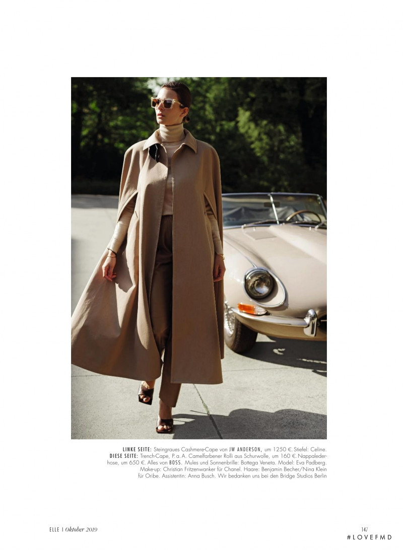 Eva Padberg featured in Capes, October 2019