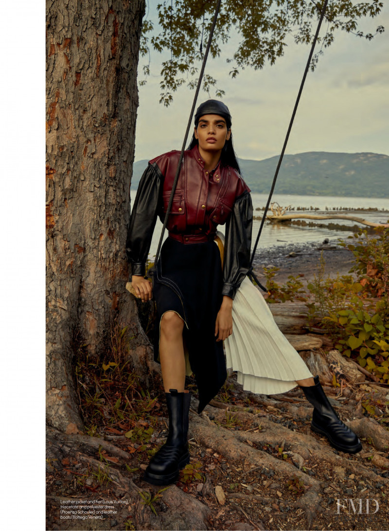 Bhumika Arora featured in Leather Weather, October 2019