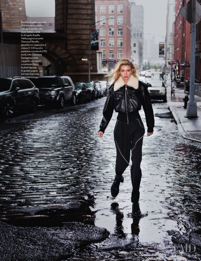 Stella Maxwell featured in Autumn in New York, October 2019