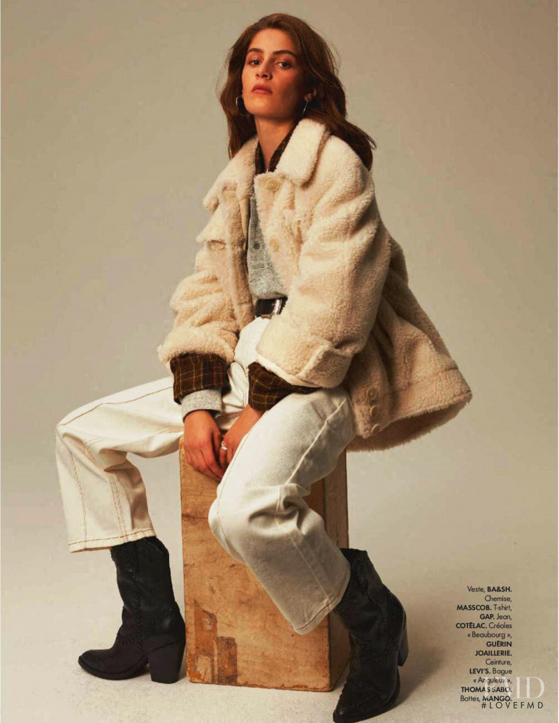 Sahteene Sednaoui featured in Jolie Mome, November 2019