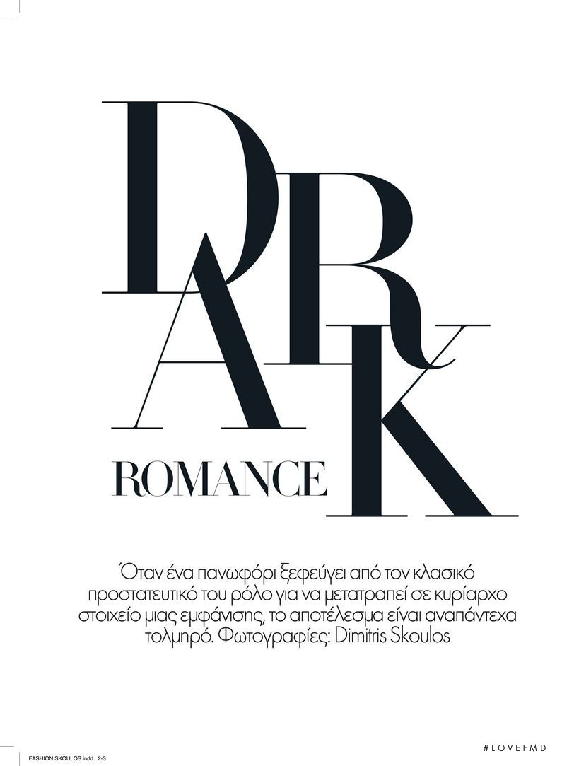 Dark Romance, November 2012